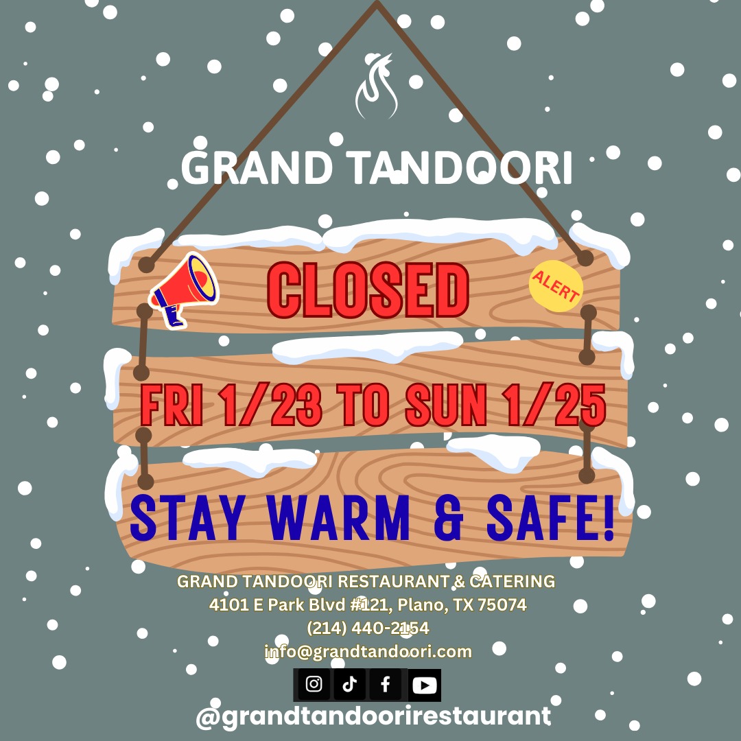 GrandTandoori - Best restaurant in the area